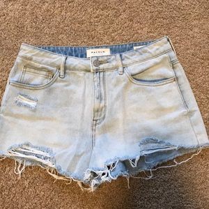 Pacsun High Rise Jean Shorts size 26